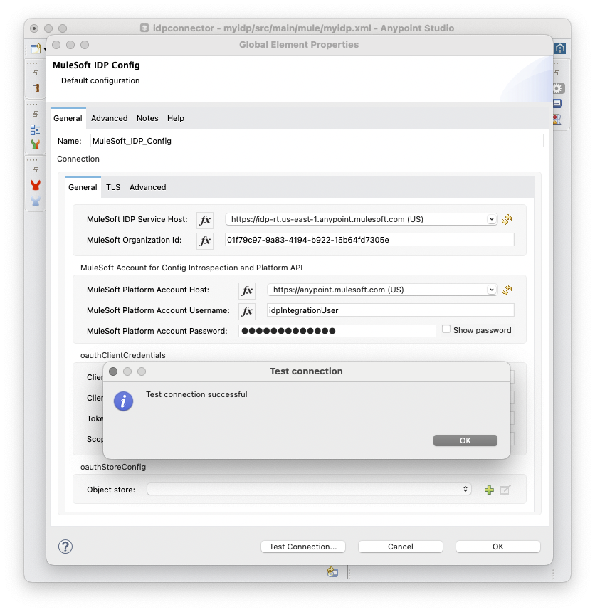 Test Connection
